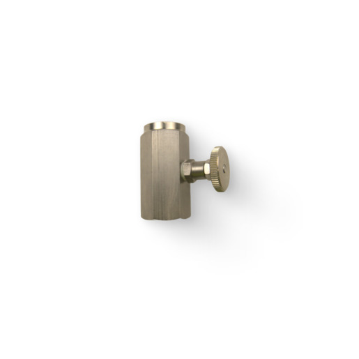 STAINLESS NEEDLE VALVE 3/8