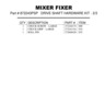 DRIVE SHAFT HARDWARE KIT - 2/3