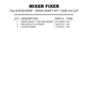 DRIVE SHAFT KIT 1 SIZE 3/4 CLP