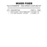 HIGH SPEED COUPLING KIT