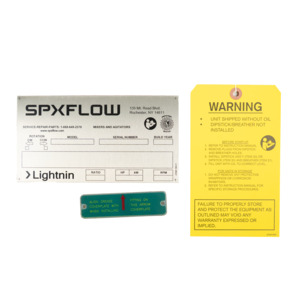 NAMEPLATE KIT