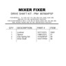 DRIVE SHAFT KIT XJ 3 SIZE