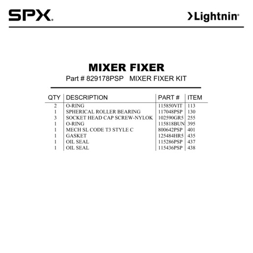 FIXER KIT: 5.5