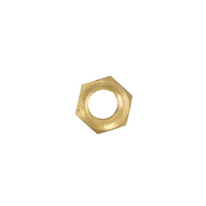 NUT FULL HEX. (M16 BRASS)